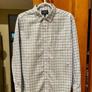 Large Nat Nast Luxury Originals Plaid Button Down